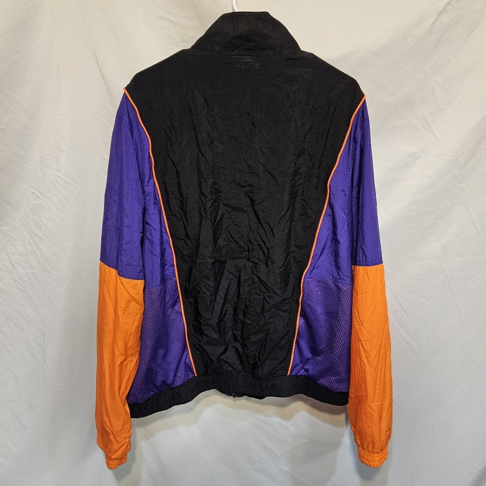 Nike Track Jacket Mens XL Black Purple Dri Fit Flex Retro Windbreaker Track - Picture 3 of 9
